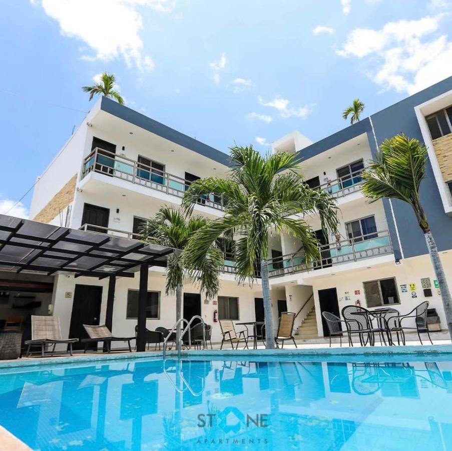 Hotel Stone Aparments Bacalar Exterior foto